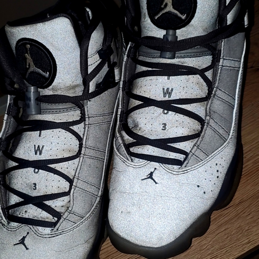 Jordan 6 rings reflective colorway